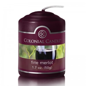 Colonial Candle Fine Merlot Scent Votive CCAN1453
